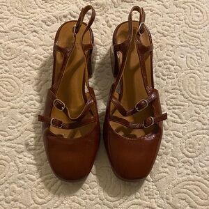Sezane paula babies camel size 39